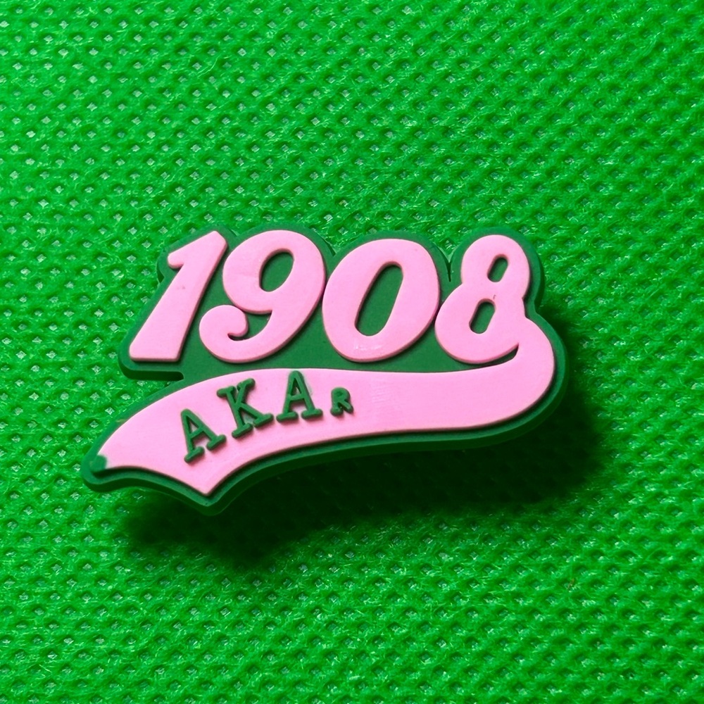 🌼 (5/$10 or 10/$15) NEW “Alpha Kappa Alpha” Croc Charm Collection AKA Sorority